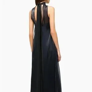 chinese dress ladies Staud Albee Dress Stardust Onyx S